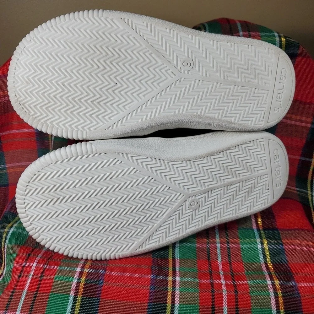 Carters Boys Slip On Shoes Kids Size 9 Ricky Brown Sneaker Free Shipping